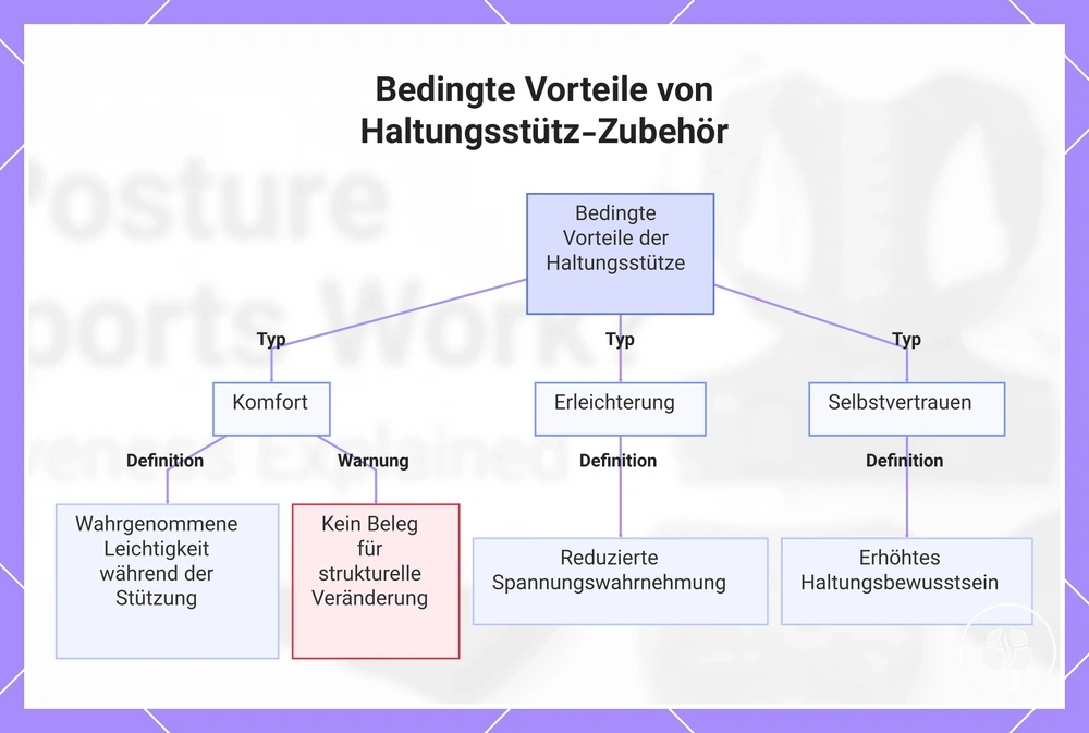 Bedingte Vorteile von Haltungsstütz-Zubehör