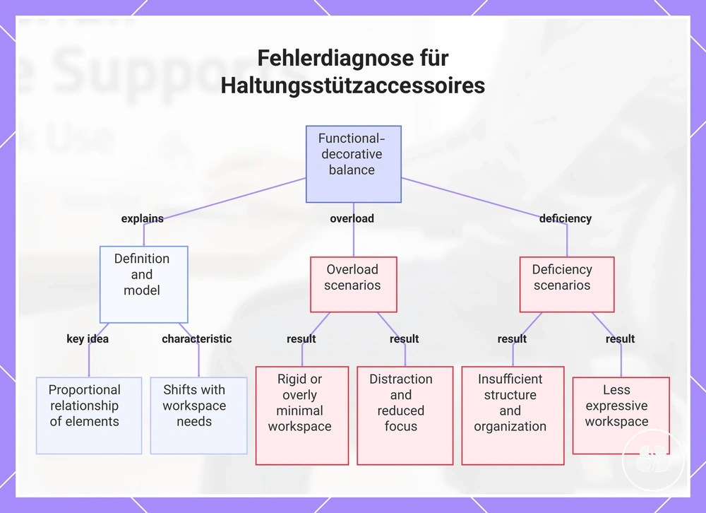 Fehlerdiagnose für Haltungsstützaccessoires