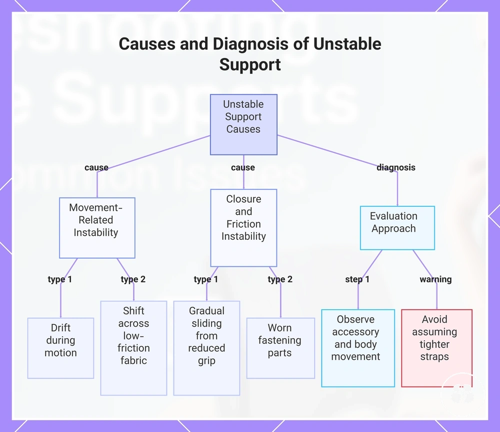Causes and Diagnosis of Unstable Support