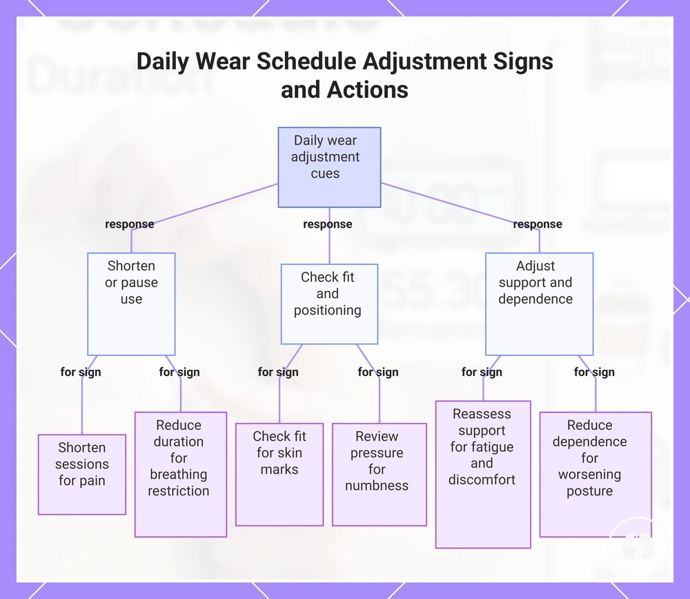 Daily Wear Schedule Adjustment Signs and Actions