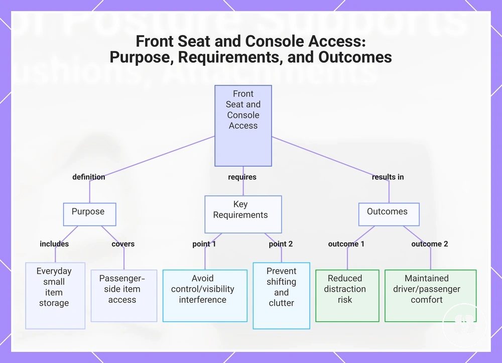 Front Seat and Console Access: Purpose, Requirements, and Outcomes