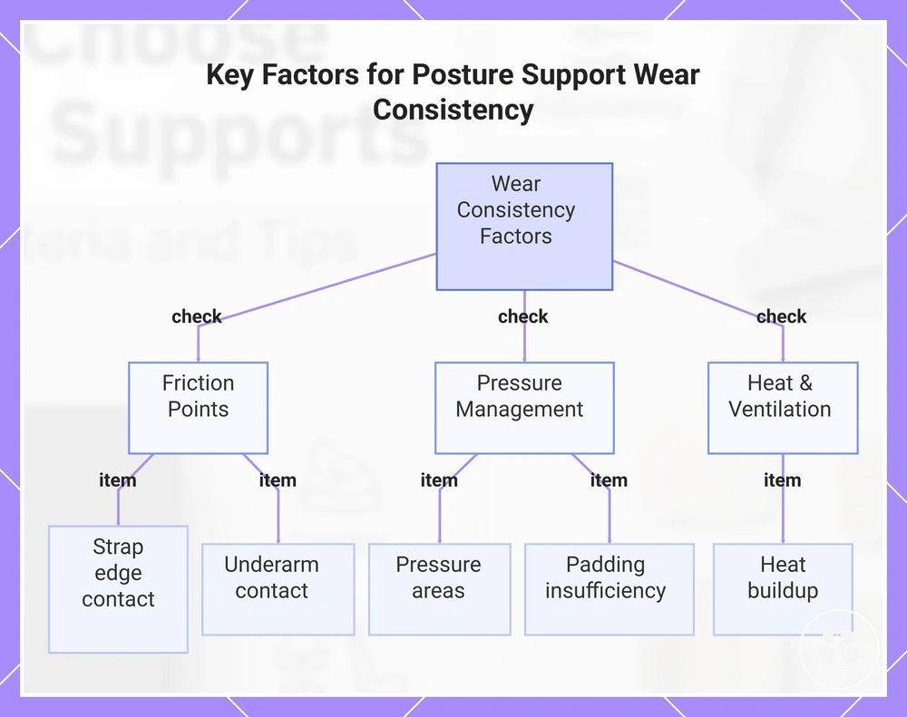 Key Factors for Posture Support Wear Consistency