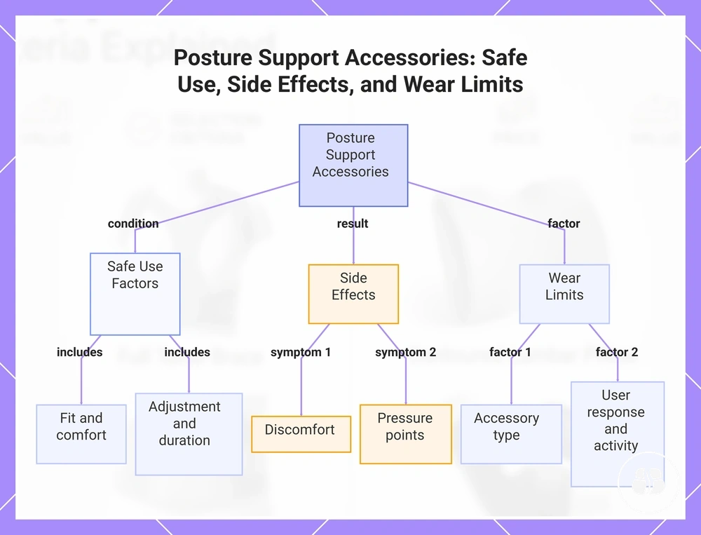 Posture Support Accessories: Safe Use, Side Effects, and Wear Limits