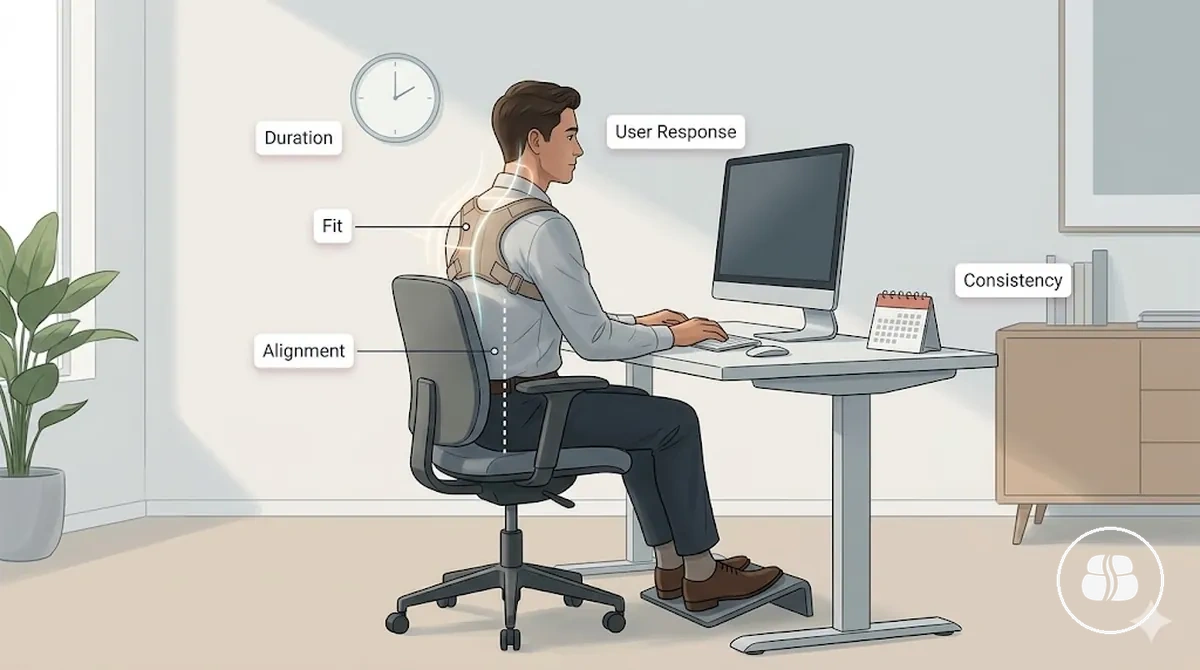 Factores de eficacia para los accesorios de soporte postural
