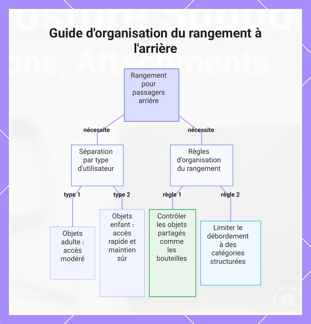 Guide d'organisation du rangement à l'arrière