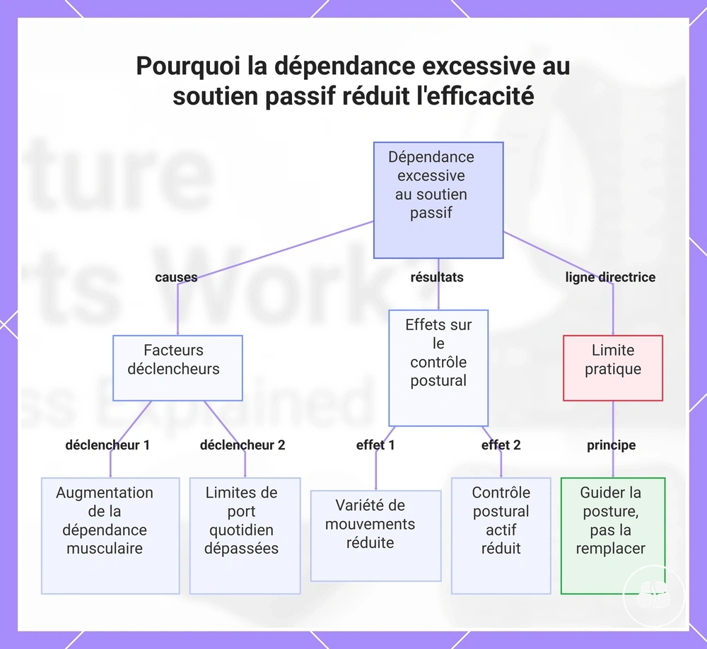 Pourquoi la dépendance excessive au soutien passif réduit l'efficacité
