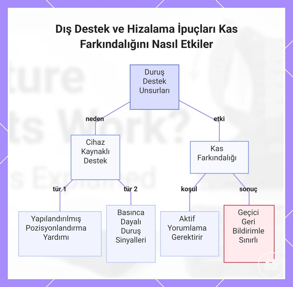 Dış Destek ve Hizalama İpuçları Kas Farkındalığını Nasıl Etkiler