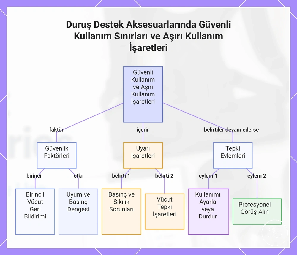 Duruş Destek Aksesuarlarında Güvenli Kullanım Sınırları ve Aşırı Kullanım İşaretleri