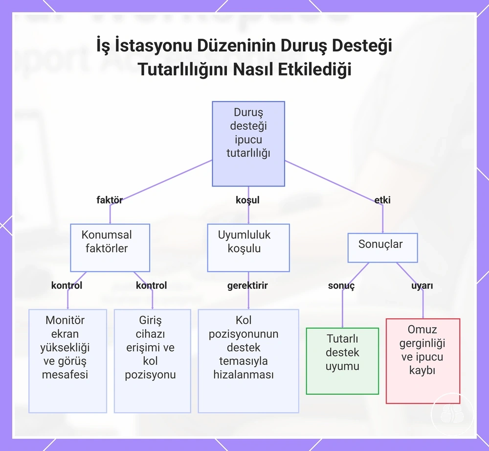 İş İstasyonu Düzeninin Duruş Desteği Tutarlılığını Nasıl Etkilediği