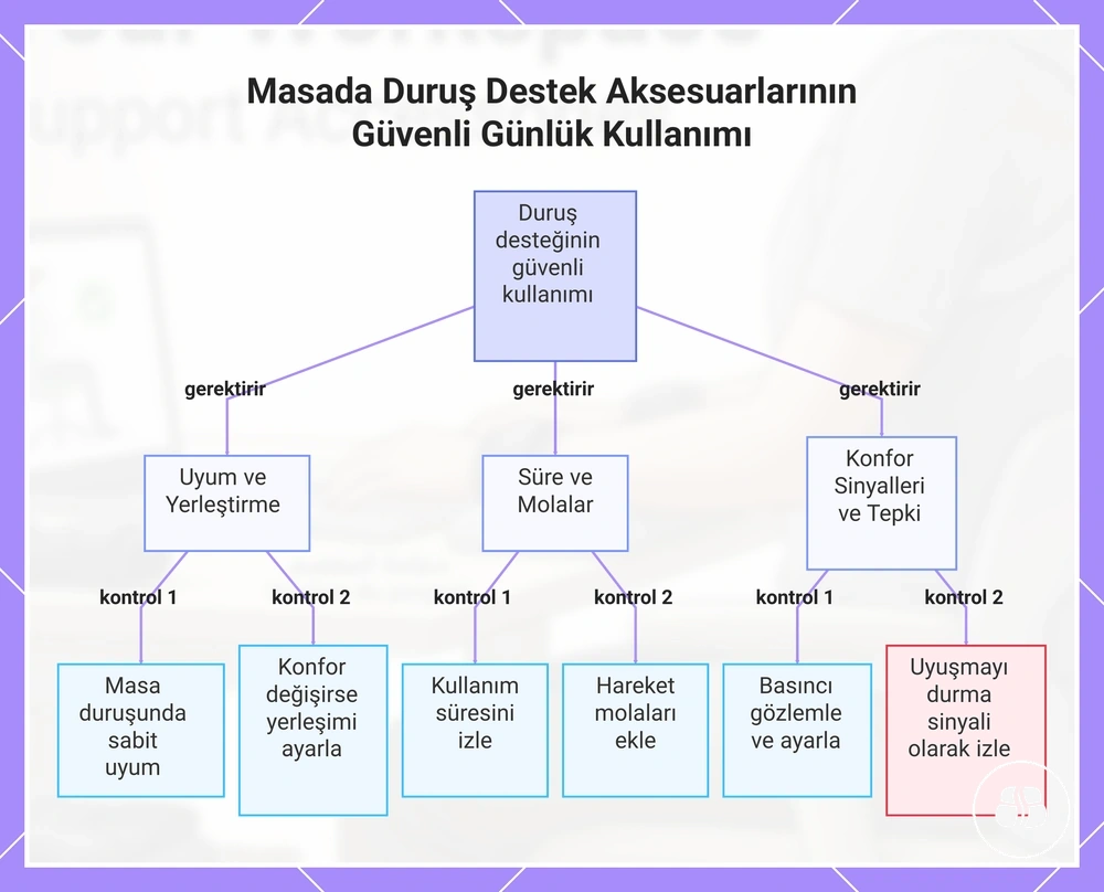 Masada Duruş Destek Aksesuarlarının Güvenli Günlük Kullanımı