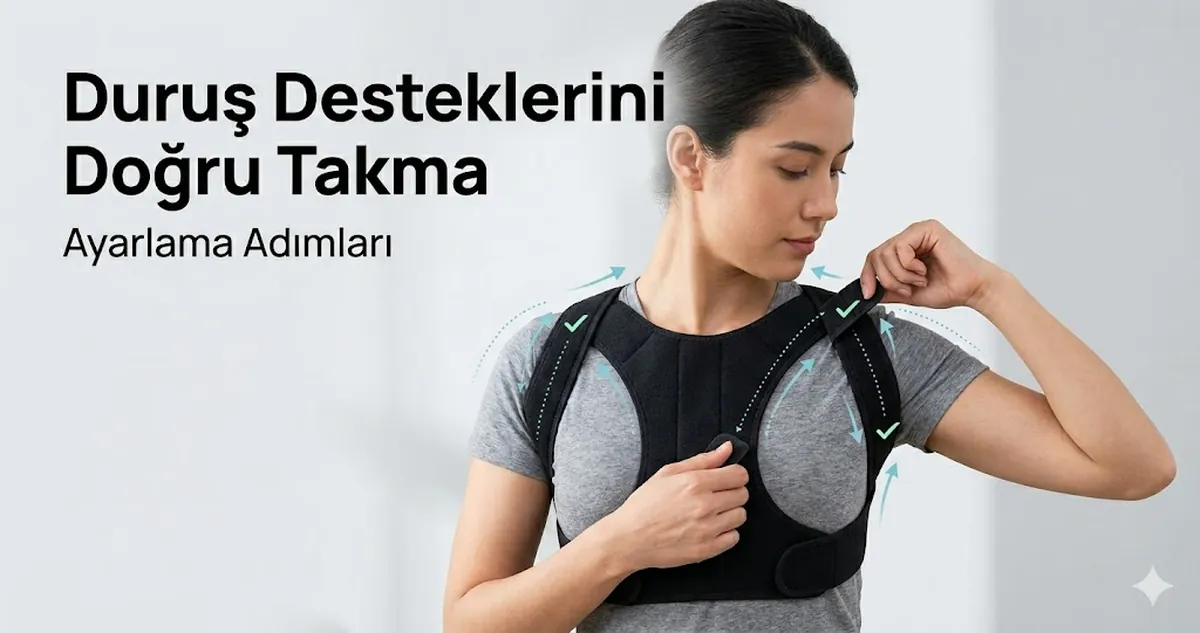 Duruş destek aksesuarlarının doğru takılması ve ayarlanması